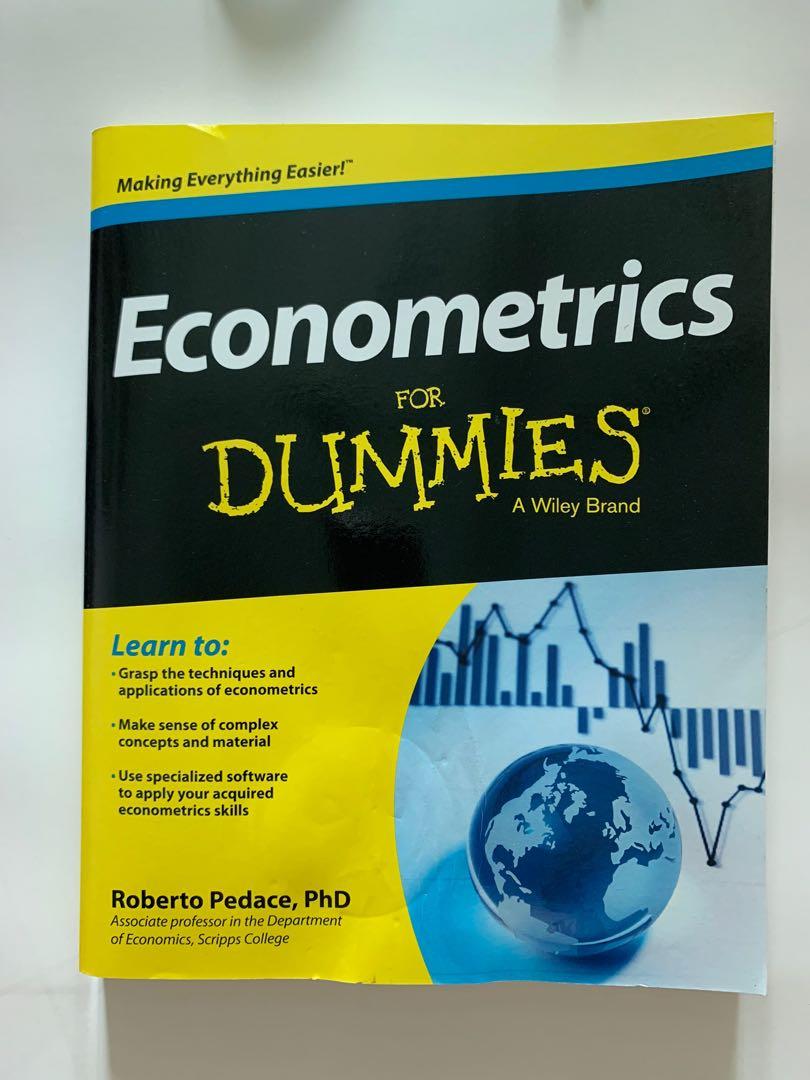 Book Econometrics For Dummies, Hobbies & Toys, Books & Magazines