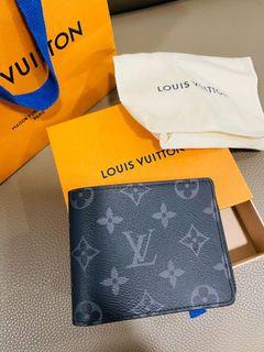 Louis Vuitton MONOGRAM MACASSAR LV MULTIPLE WALLET Monogram Leather Folding  Wallets M69408