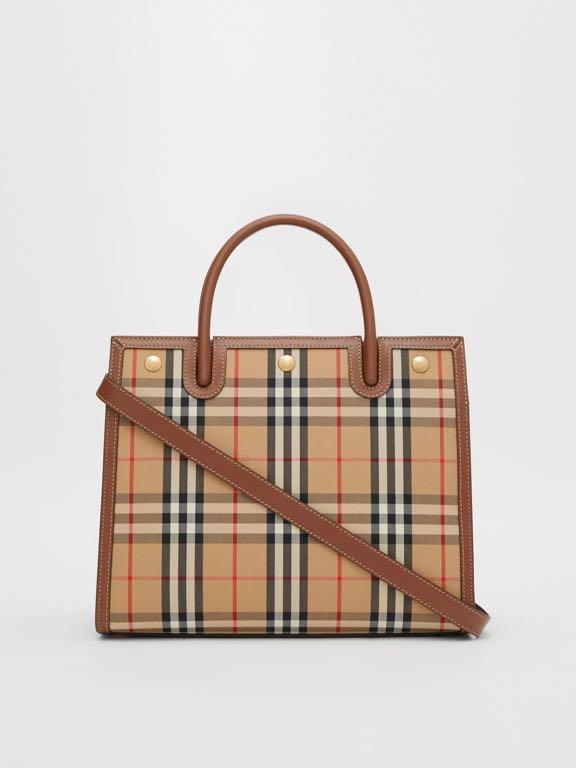 Burberry vintage check handbag hotsell