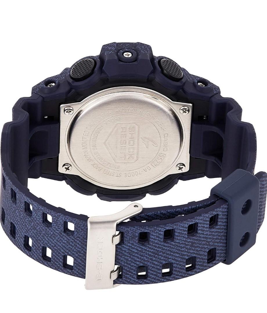 G shock denim blue sale
