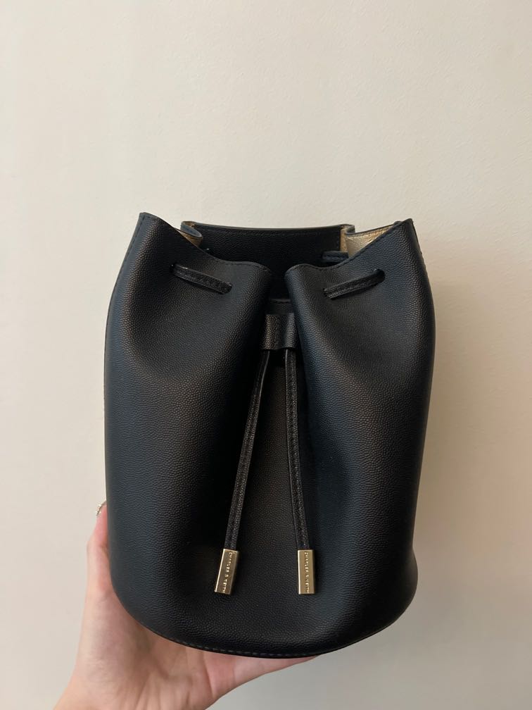 Charles and Keith Bucket bag, Women's Fashion, Bags & Wallets, Crossbody Bags on Carousell