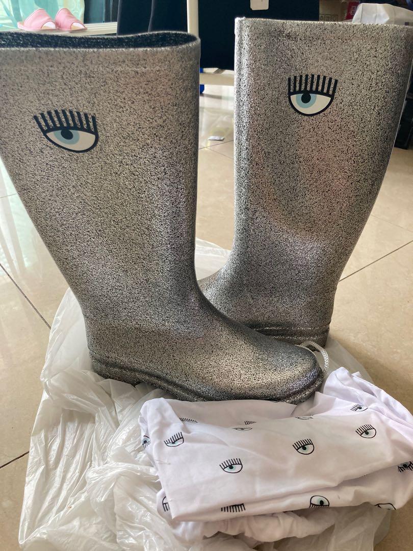 Chiara Ferragni 37 rubber boots wellington boots