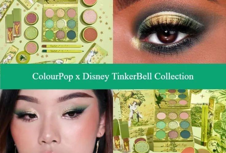 Colourpop Disney TinkerBell Eyeshadow Palette, Beauty & Personal Care, Face, Makeup on Carousell