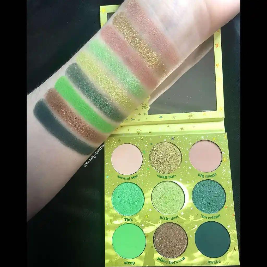 Colourpop Disney TinkerBell Eyeshadow Palette, Beauty & Personal Care, Face, Makeup on Carousell