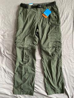 Columbia Men's Silver Ridge Convertible Hiking Pants Genuine Original 32W 30L Gravel NEW