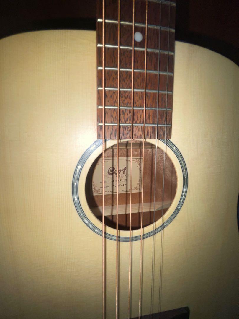 Cort Ad Mini Op - acoustic guitar, Hobbies & Toys, Music & Media ...