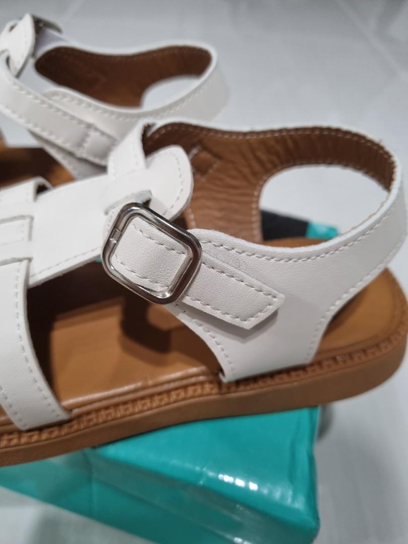 White colour sandals hot sale