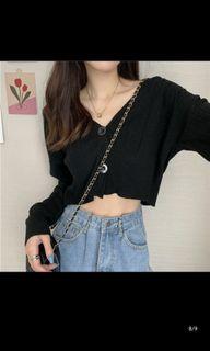 Cropped sweater top + Mailing