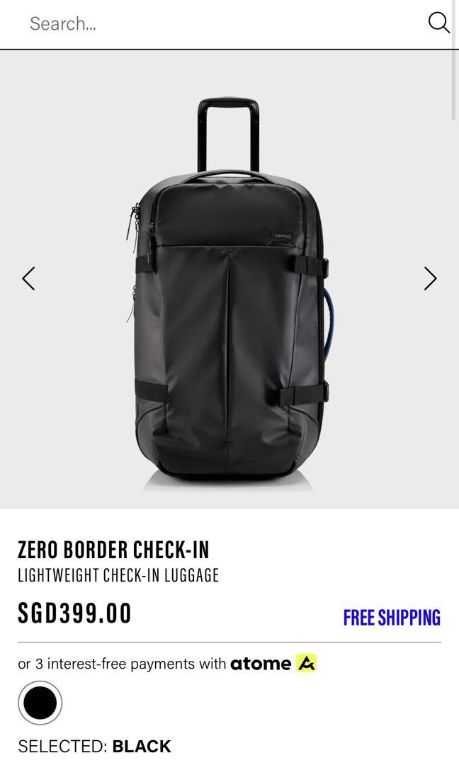 Crumpler zero shop border cabin