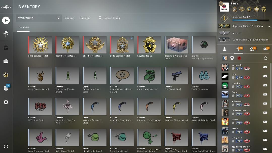 CSGO 5 Medal Prime, Video Gaming, Gaming Accessories, In-Game Products ...
