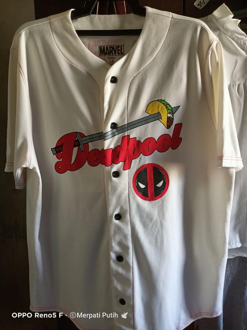Deadpool baseball jersey sales