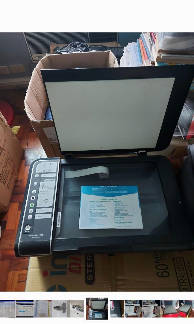 Defective printer HP deskjet F735 all in one, Computers & Tech ...