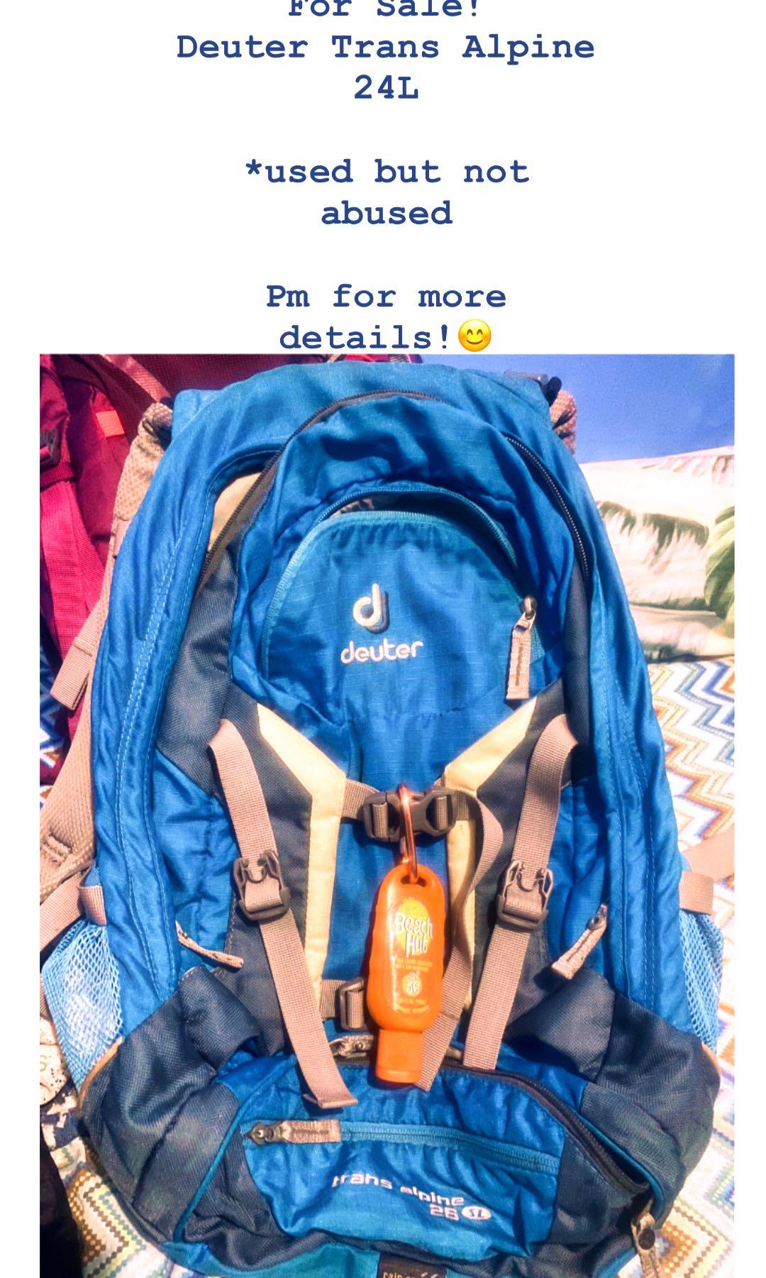 Deuter trans alpine on sale 24l