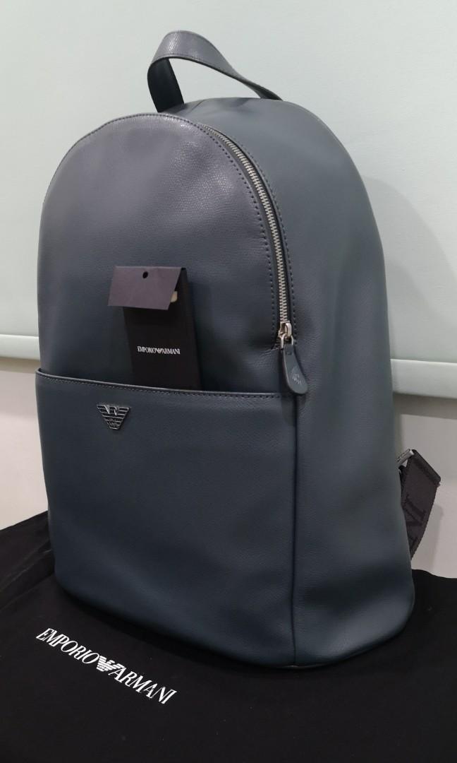 Armani backpack mens outlet