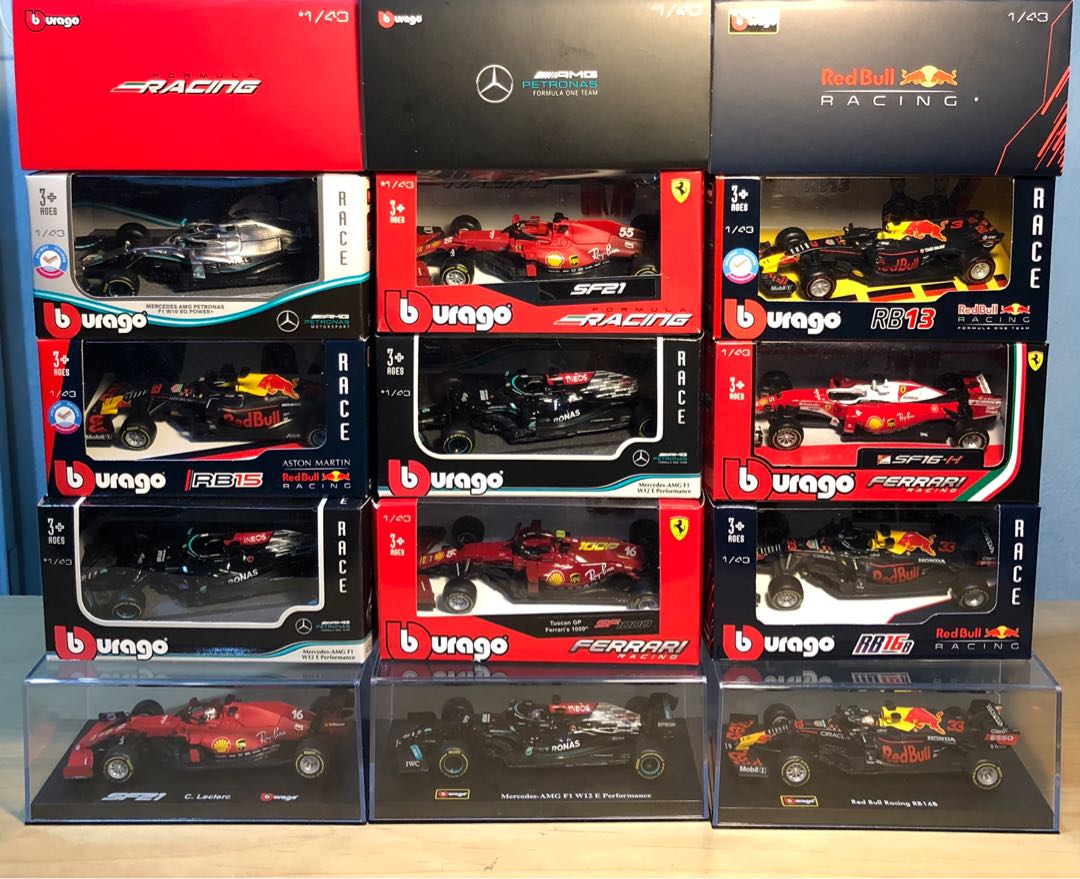 Bburago f1 shop models