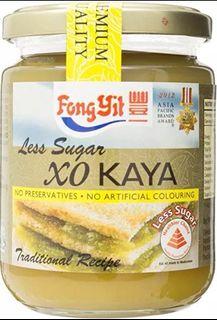 Fong Yit XO Kaya Spread Less Sugar Singapore 270g