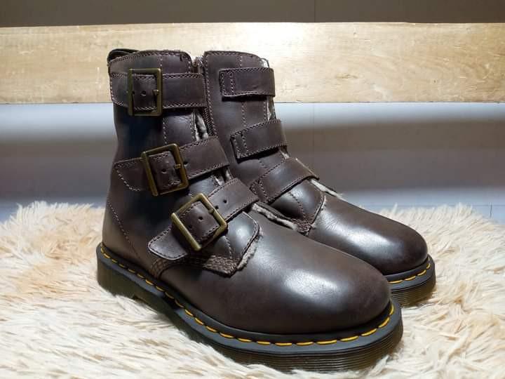 Dr martens billie buckle boot outlet