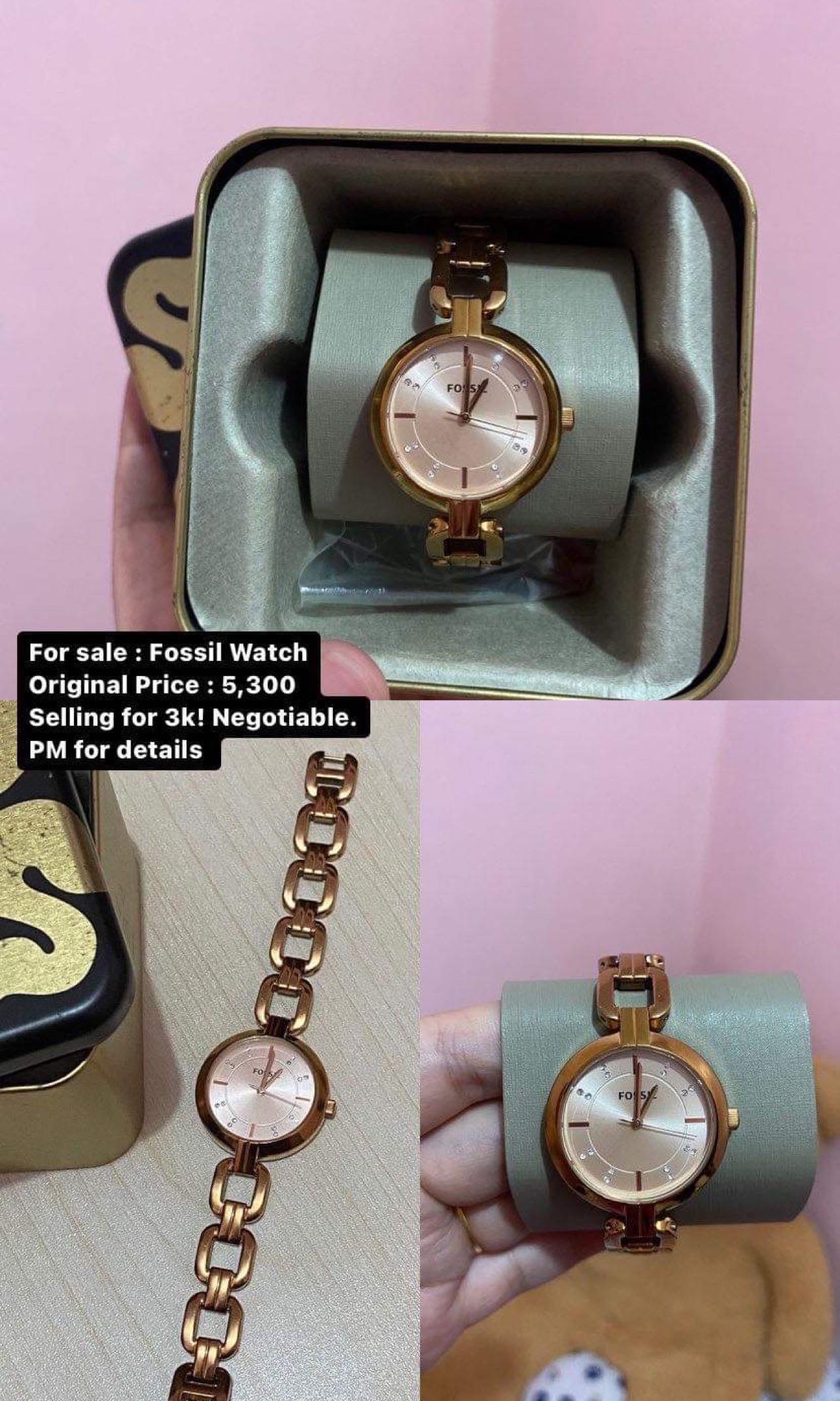 Fossil watch Women s Fashion Watches Accessories Watches on Carousell