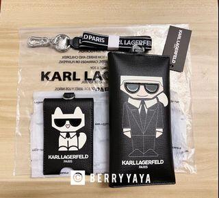 [Free courier] Karl Lagerfeld Lanyard with Pouches