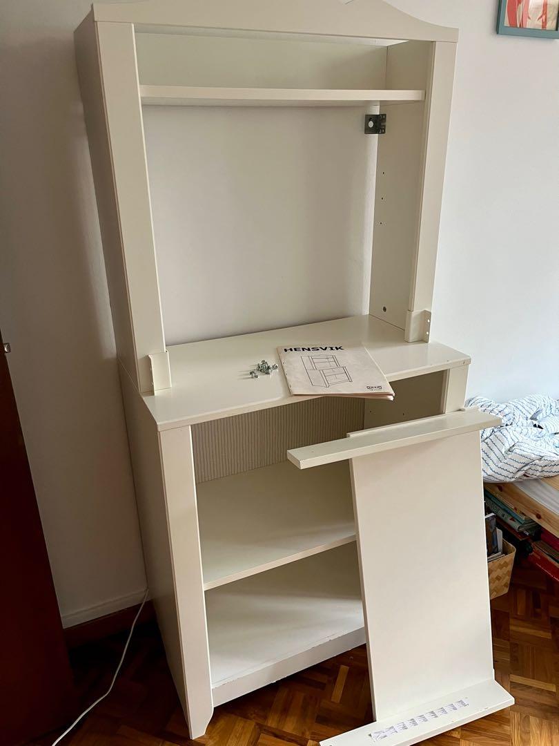 Free Ikea Hensvik changing table shelves, Furniture & Home Living