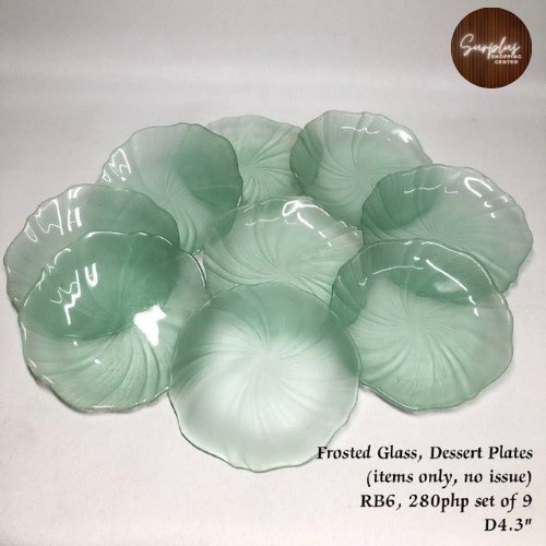 Frosted Glass Furniture And Home Living Kitchenware And Tableware Dinnerware And Cutlery On Carousell 3324