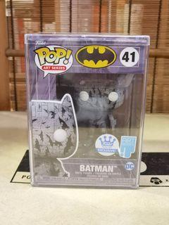 Funko Pop Art Series - Batman Funko Exclusive with Hard Protector Case (Sealed) DC Super Heroes