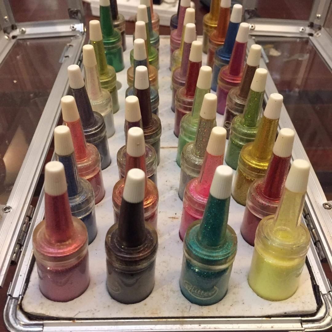 Glitter Tattoo Business pack, Looking For on Carousell