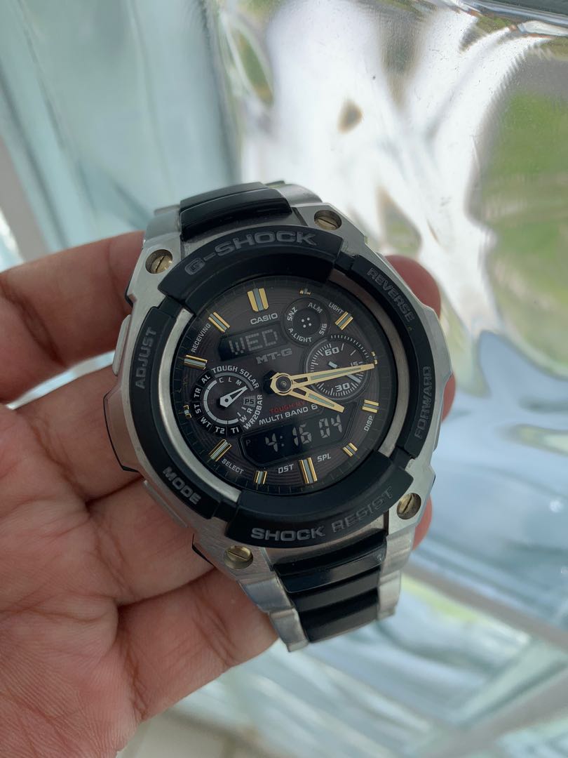 CASIO G-SHOCK MTG-1500B タフソーラー デジアナMT-G - 腕時計(アナログ)