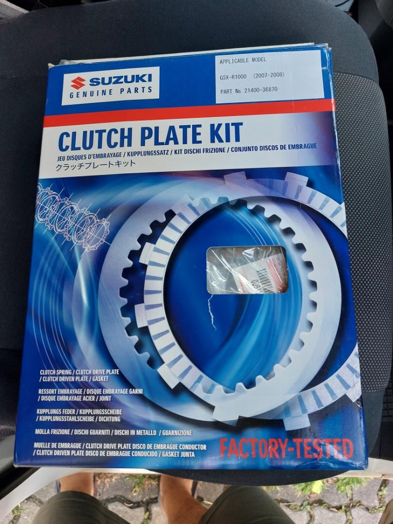 GSXR 1000 2007 2008 K7 K8 Clutch plate kit, Motorcycles, Motorcycle