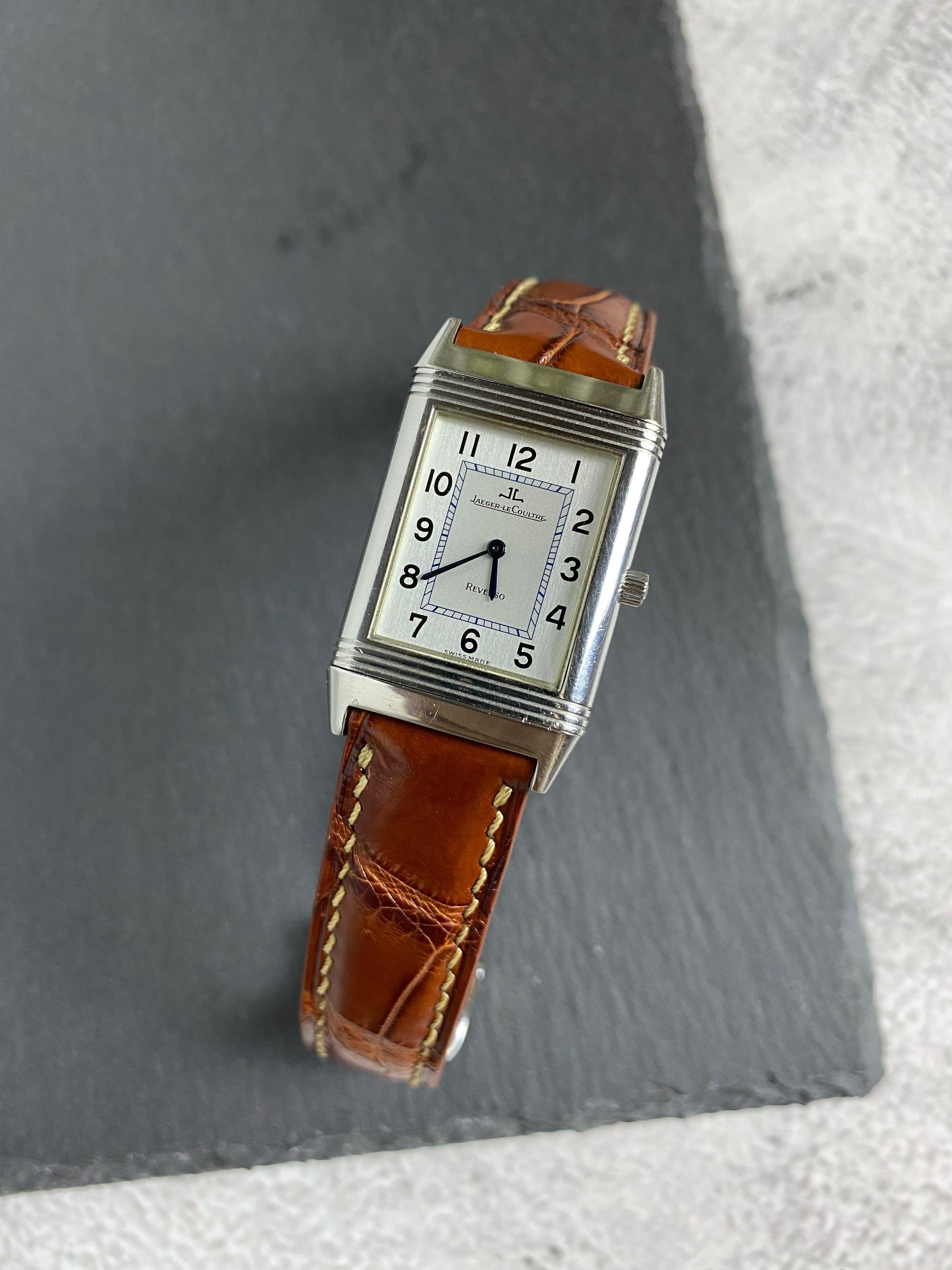 Handmade Matte Light Whisky Brown Crocodile Watch Strap for Jaeger