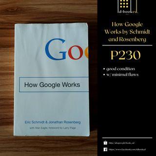 How Google Works by Schmidt and Rosenberg