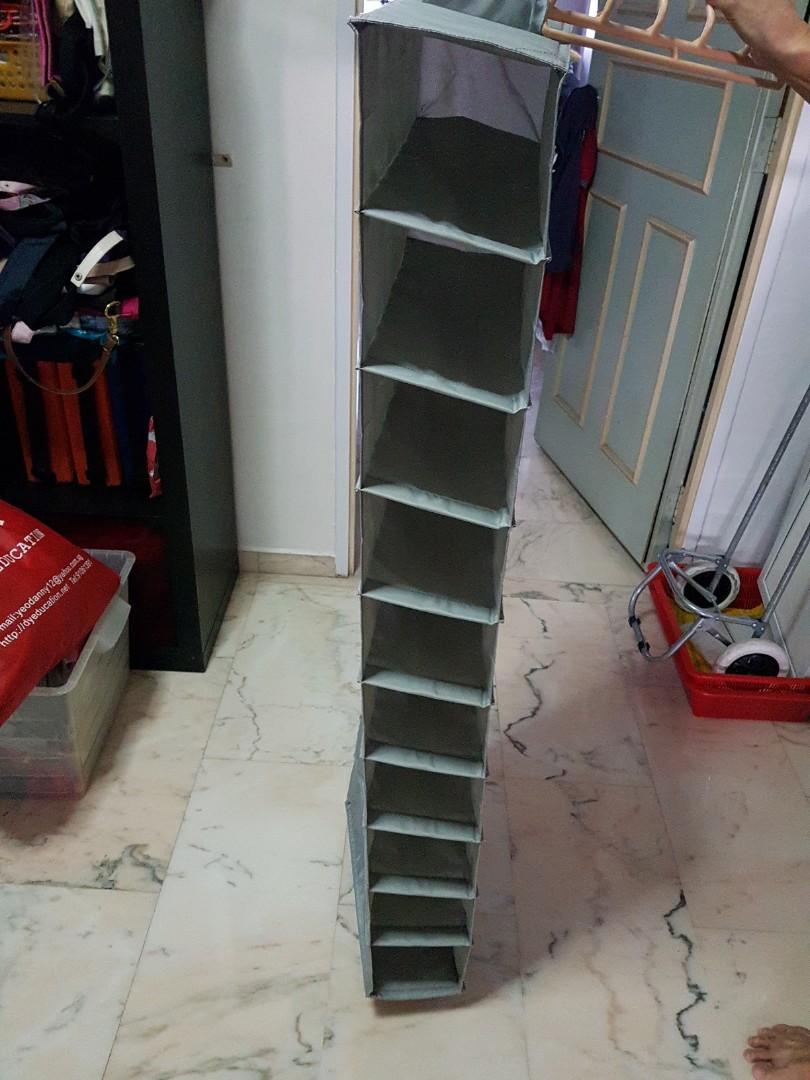 Ikea hanging shoe discount storage