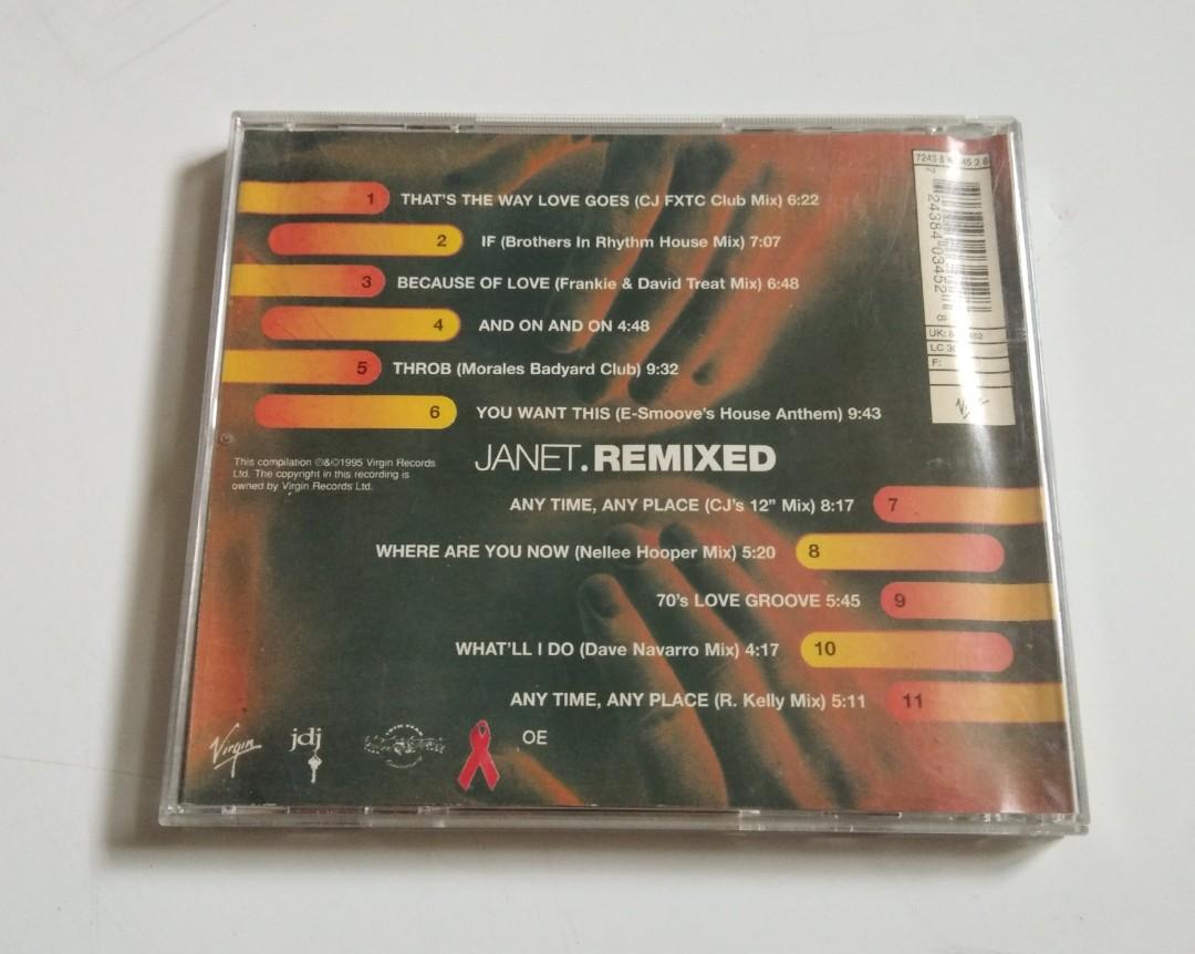 JANET - REMIXED (Category: Vinyls) located in Valenzuela. Submitted by KAMUSIKATAYO (Listing ID 1175354994, Image 3). Description: PRE OWNED VG CONDITION.