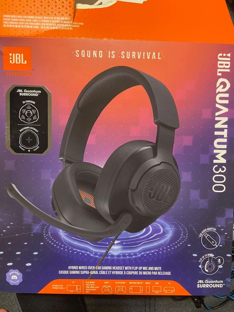 JBL Quantum 300, Audio, Headphones & Headsets on Carousell