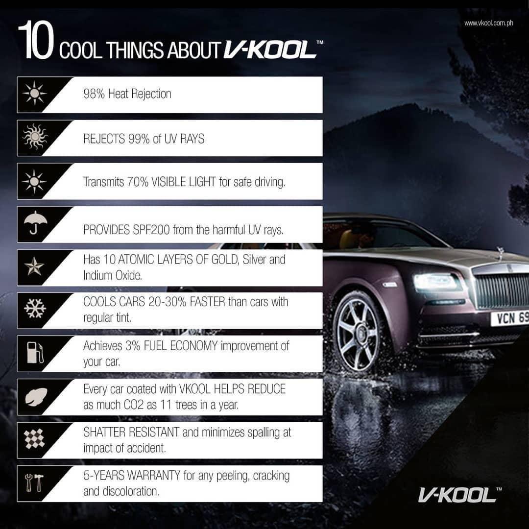 V-KOOL Car solar film/High definition/high transparency/high heat insulation/safety and explosion-proof/vkool/Automotive (Category: Car Seats) located in Singapore. Submitted by vtintsolar (Listing ID 1175038645, Image 3). Description: 🚘V-KOOL Packages 💎Signature Dark K37 💎Solitaire Clear VK70 💎Solitaire Privacy VK40/VK30 ✅️ 10 Years Warranty ✅️LTA Compliance ✅️Free anti-glare 📱 87171070 / 92387818 for more information 📍We are located at 21