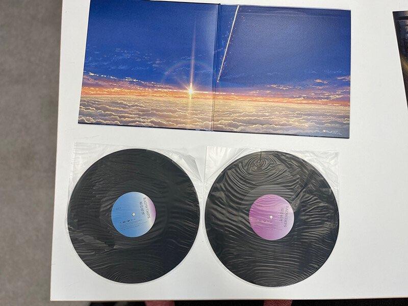 RADWIMPS Your Name (Kimi no Na Wa) Vinyl Clear Record 2 LP Limited