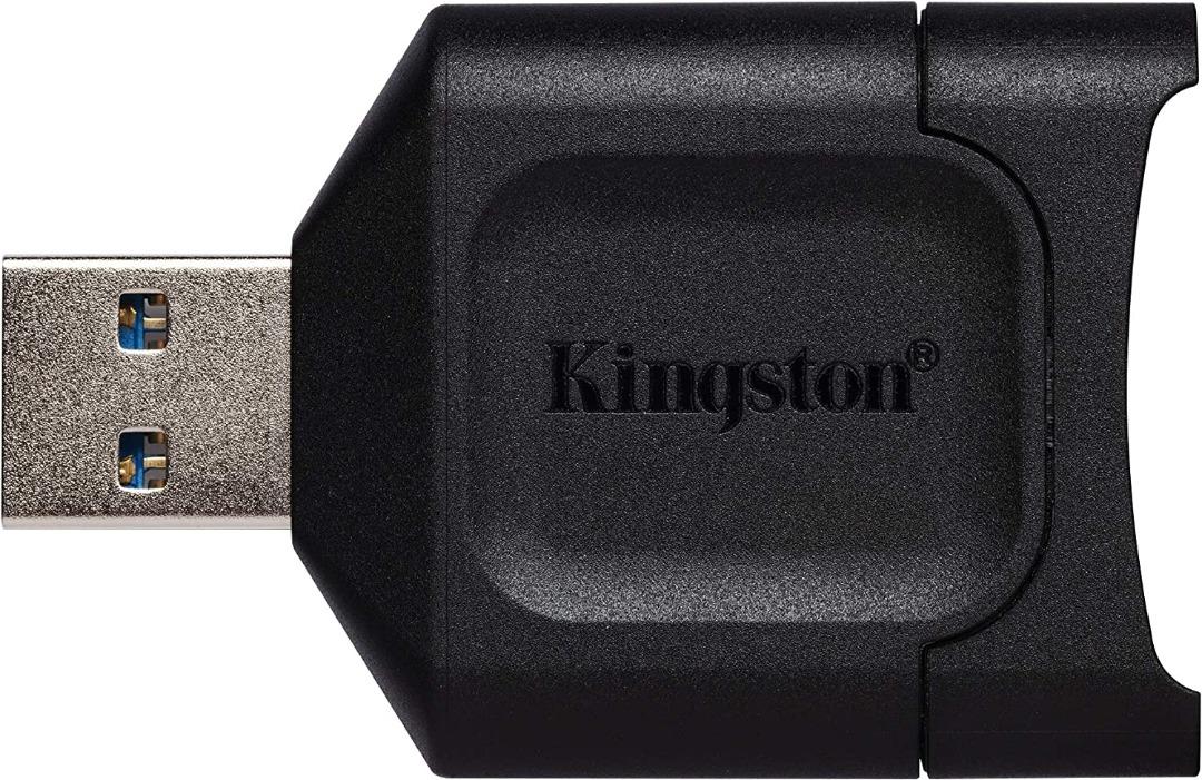 Kingston MobileLite Plus USB 3.2 SD SDHC SDXC Card Reader MLP (Category: Hard Disks & Thumbdrives) located in San Juan City. Submitted by princessshyph (Listing ID 1175330095, Image 3). Description: USB 3 2 Gen 1 speeds — Delivers up to 10X faster transfer speeds than USB 2 0 Backwards-compatible with UHS-I — Peak performance for UHS-II and support for UHS-I cards Designed for optimal use with Kingston cards — Best paired with Kingston Canvas Rea