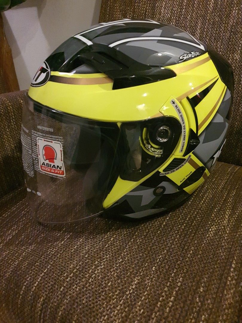 kyt helmet, Motorcycles, Motorcycle Apparel on Carousell