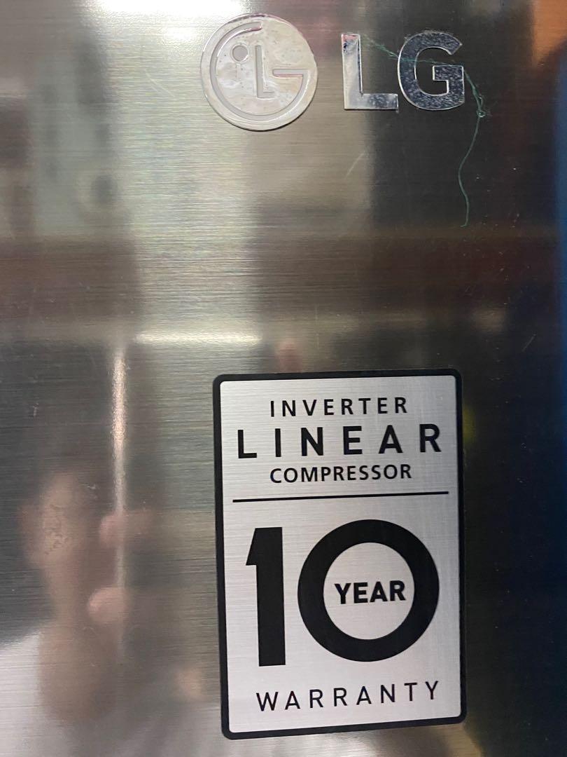 LG 3Ticks Linear Inverter Side by Side Water Dispenser Fridge, 601L, TV