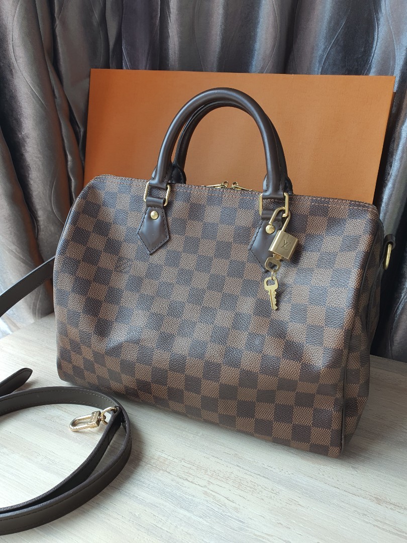 Louis Vuitton Speedy B30, Luxury, Bags & Wallets on Carousell