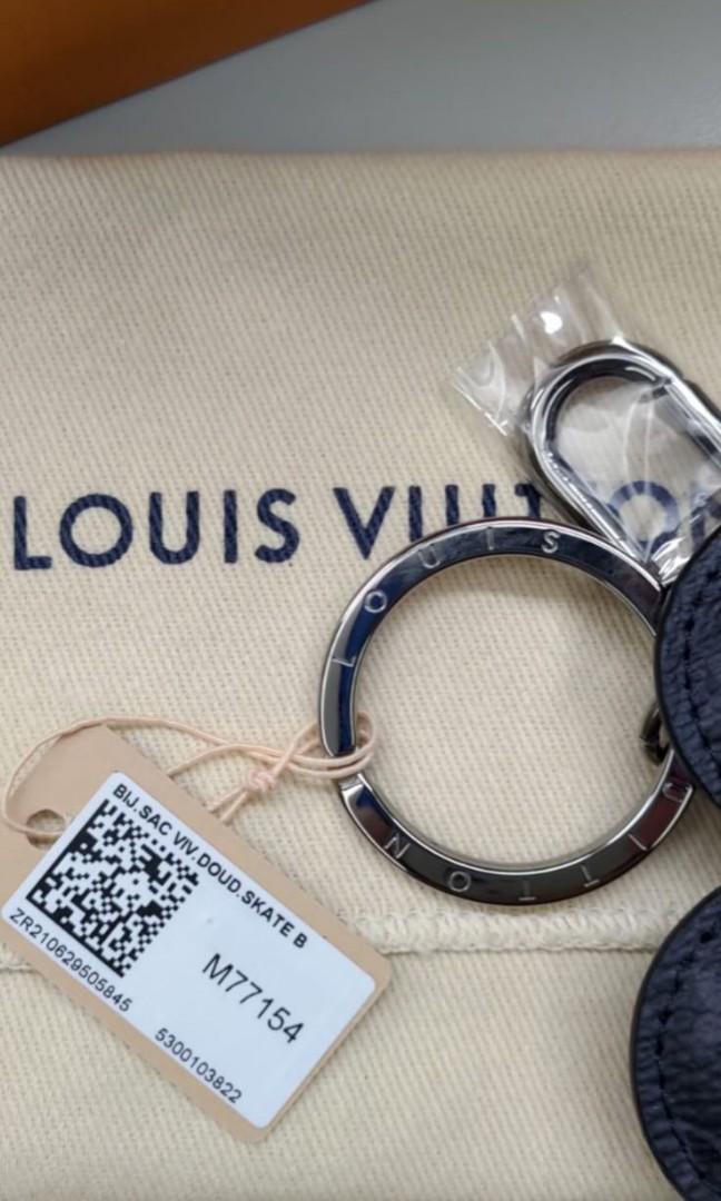 Louis Vuitton Vivienne doudoune skate bag charm and key holder