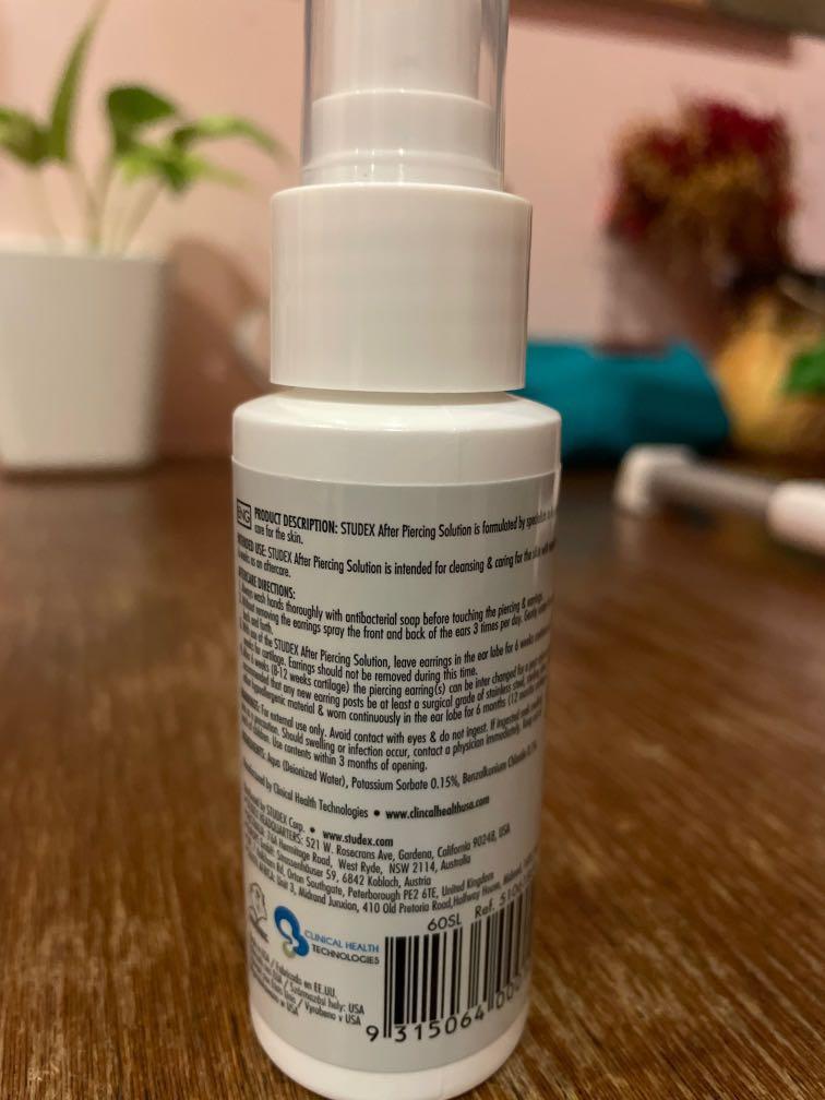 Lovisa After Piercing Solution, Beauty & Personal Care, Ear Care on Carousell