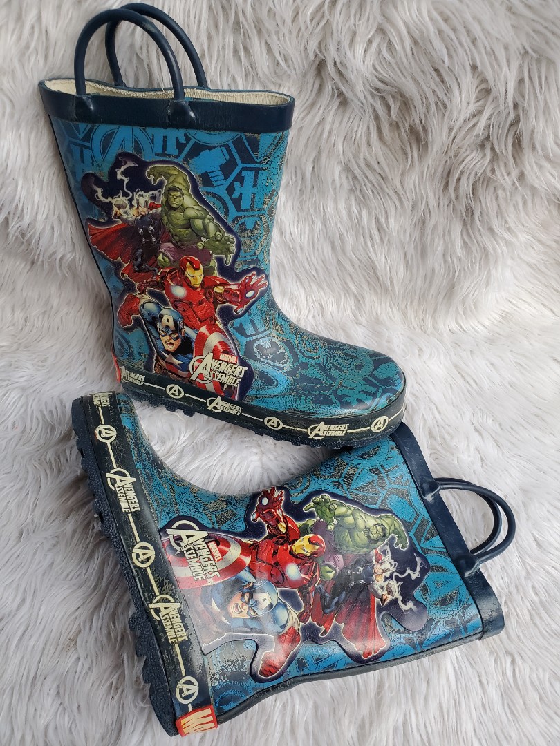 Marvel avengers rain boots best sale