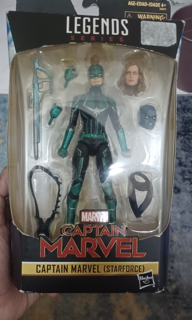Captain marvel starforce marvel legends outlet