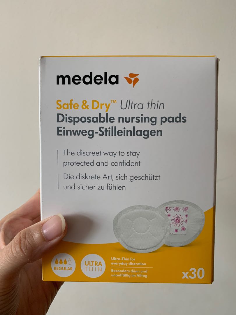 Medela Safe & Dry Ultra thin Disposable Nursing Pads (30pcs)