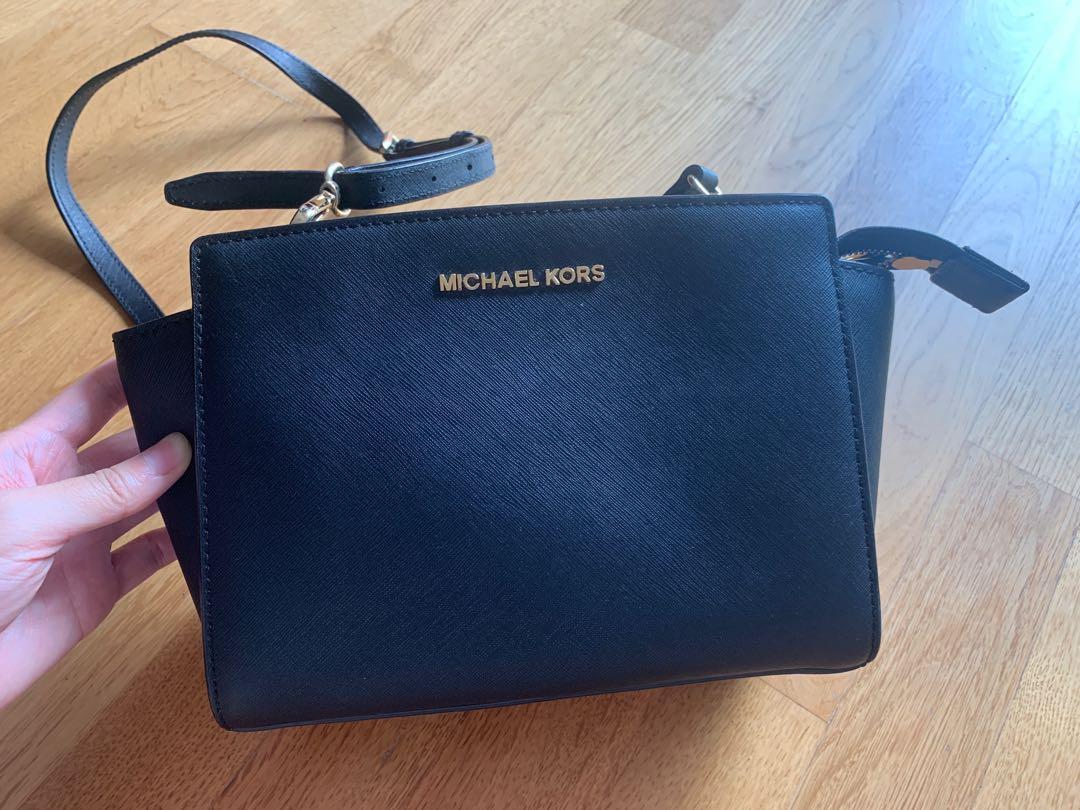 Michael Kors Selma Bag Black