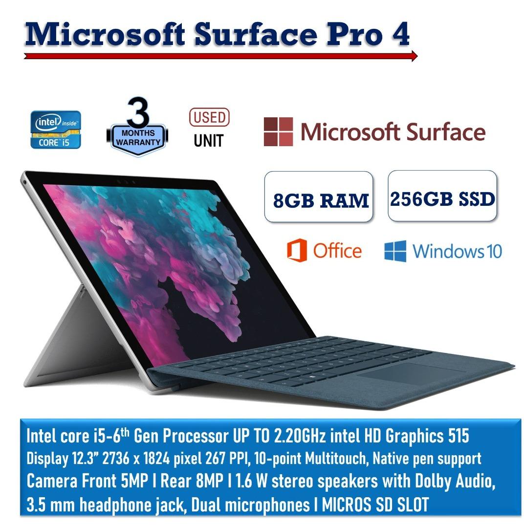 お値下げ！MicroSoft Windowsタブレット Surface Pro4