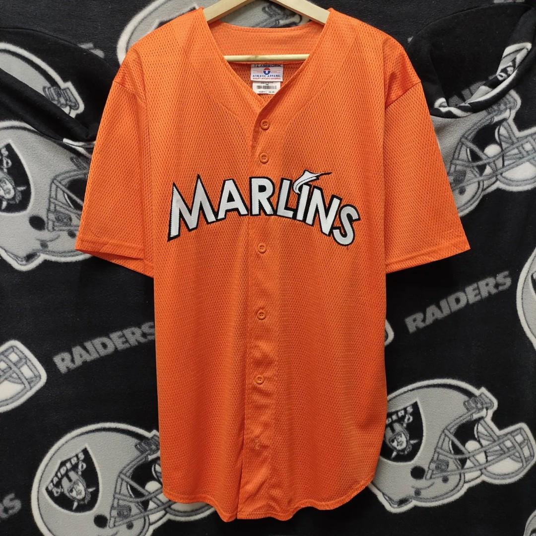 marlins jersey orange