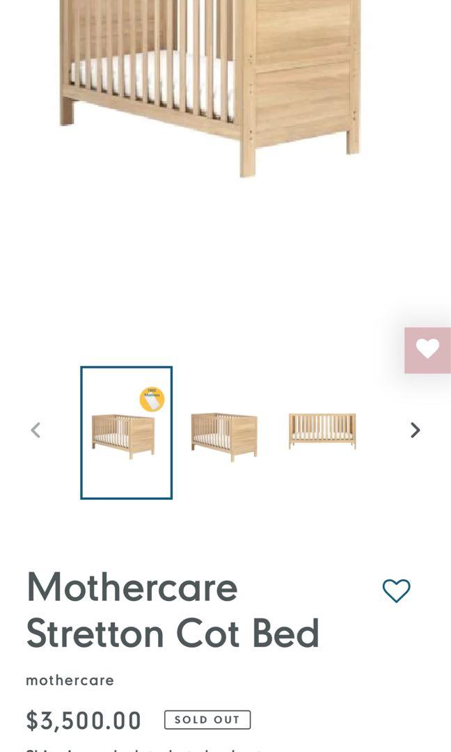 Mothercare stretton sales cot bed