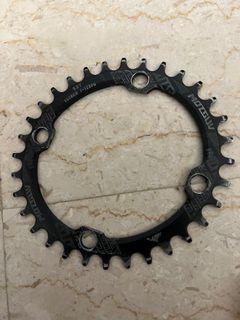 Motsuv 32T Oval Chainring 104BCD